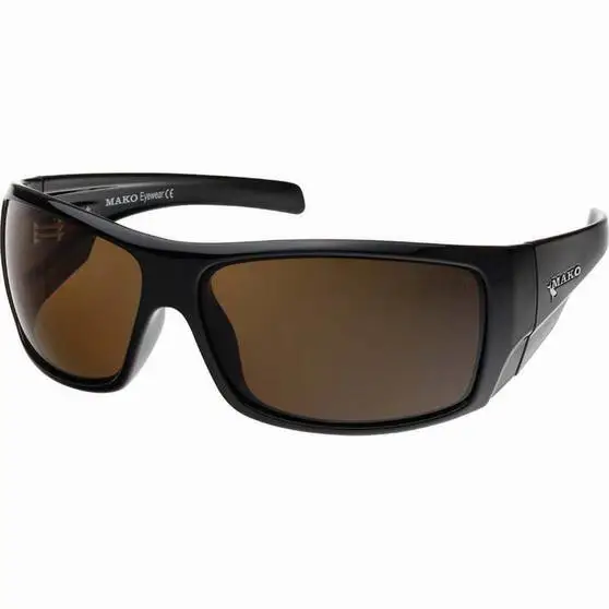MAKO Indestructible Polarised Sunglasses With Brown Lens 1 MAKO Indestructible Polarised Sunglasses With Brown Lens