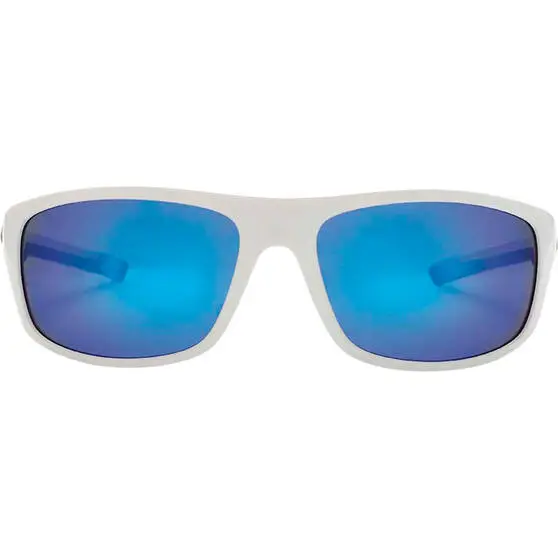 Stingray Flathead Polarised Sunglasses White With Blue Lens 1 Stingray Flathead Polarised Sunglasses White With Blue Lens