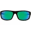Stingray Flathead Polarised Sunglasses Brown With Green Lens