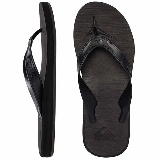 Quiksilver Men's Carver II Deluxe Thongs 1 Quiksilver Men's Carver II Deluxe Thongs