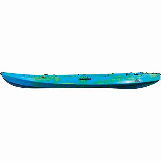 Glide Reflection Tandem Kayak - 2 Person Blue / Green 2 Glide Reflection Tandem Kayak - 2 Person Blue / Green - Image 2