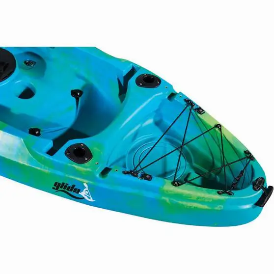 Glide Reflection Tandem Kayak - 2 Person Blue / Green 4 Glide Reflection Tandem Kayak - 2 Person Blue / Green - Image 4