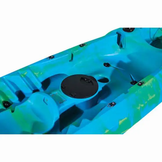 Glide Reflection Tandem Kayak - 2 Person Blue / Green 6 Glide Reflection Tandem Kayak - 2 Person Blue / Green - Image 6