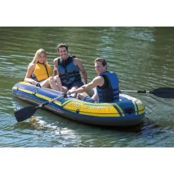 Intex Challenger Inflatable Boat 3 Person -Kayaks Sales BCF 581940 05 hi res