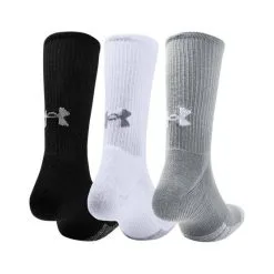 Under Armour Men's Heatgear Crew Socks 3 Pack