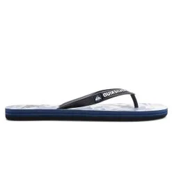 Quiksilver Men's Molokai Art Thongs Black / Blue US 11