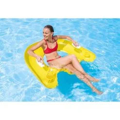 Intex Inflatable Sit'n'Float Lounge Assorted Colours -Kayaks Sales BCF 614713 02 hi res