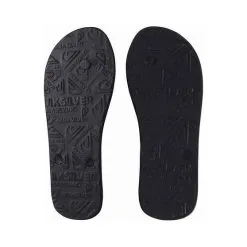 Quiksilver Mens Molokai Word Block Thongs 5 Quiksilver Mens Molokai Word Block Thongs -Kayaks Sales BCF 61855901 02 blackgrey hi res