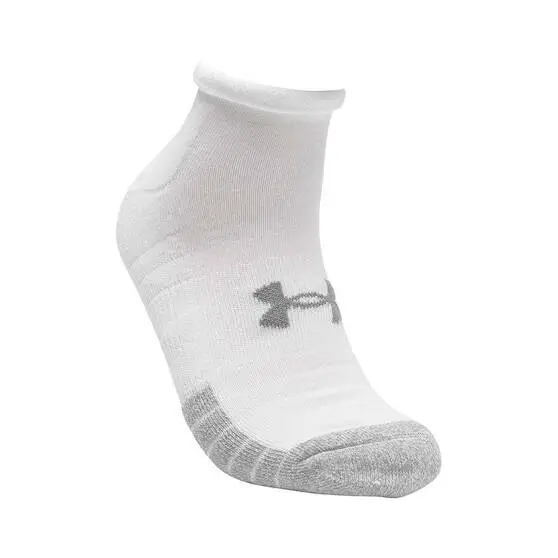 Under Armour Men's HeatGear Lo Cut Socks 3 Pack 3 Under Armour Men's HeatGear Lo Cut Socks 3 Pack - Image 3