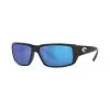 Costa Fantail Men's Sunglasses Black With Blue Lens