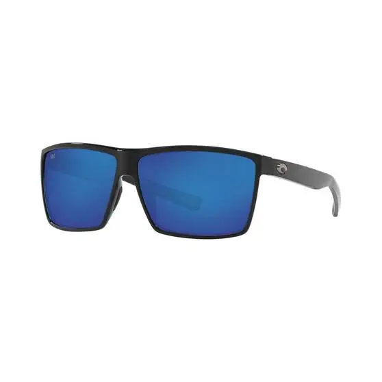 Costa Rincon Men's Sunglasses Black With Blue Lens 1 Costa Rincon Men's Sunglasses Black With Blue Lens