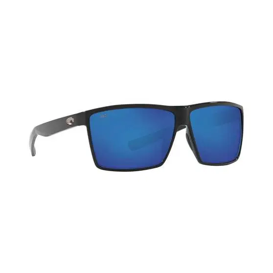 Costa Rincon Men's Sunglasses Black With Blue Lens 2 Costa Rincon Men's Sunglasses Black With Blue Lens - Image 2