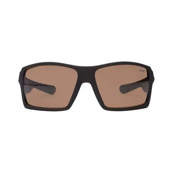 Liive Vision Liive Men’s The Edge Polarised Sunglasses Matt Brown With Brown Lens 1 Liive Vision Liive Men’s The Edge Polarised Sunglasses Matt Brown With Brown Lens