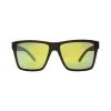Liive Vision Liive X Sabotage Men’s Mirror Polarised Sunglasses Matt Black With Yellow Lens