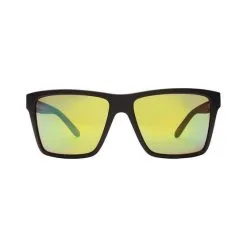 Liive Vision Liive X Sabotage Men’s Mirror Polarised Sunglasses Matt Black With Yellow Lens