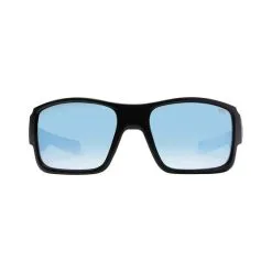 LXD Men’s Pacific Mirror Polar Sunglasses Matt Black With Blue Lens