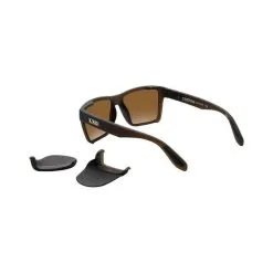 LXD Men’s Caspian Polar Sunglasses Matt Brown With Brown Lens -Kayaks Sales BCF 638197 05 hi res