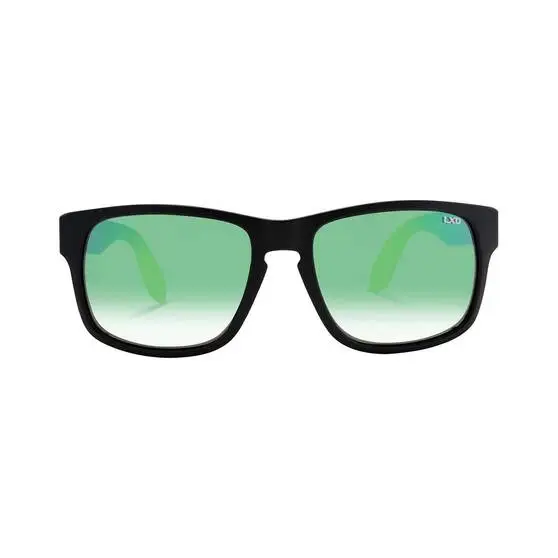 LXD Men’s Baja Mirror Polar Sunglasses Matt Black With Green Lens 1 LXD Men’s Baja Mirror Polar Sunglasses Matt Black With Green Lens