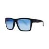 LXD Men’s Scholz Mirror Polar Sunglasses Matt Black With Blue Lens