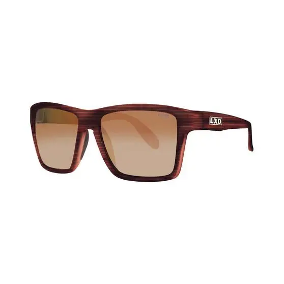 LXD Men’s Scholz Photochromic Polar Sunglasses Matt Brown Stripe With Brown Lens 1 LXD Men’s Scholz Photochromic Polar Sunglasses Matt Brown Stripe With Brown Lens