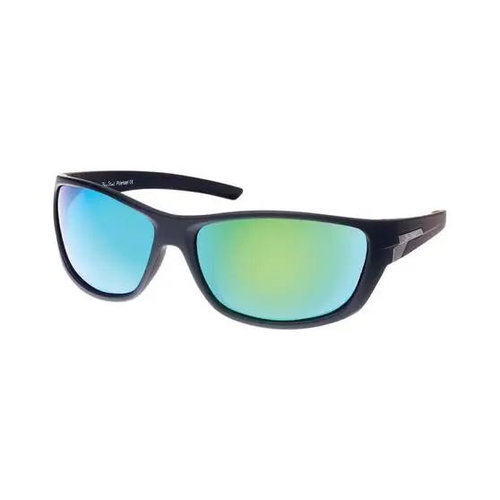 Blue Steel 4203 B01-T0S5 Men’s Polarised Sunglasses Matte Black With Green Mirror Lens 1 Blue Steel 4203 B01-T0S5 Men’s Polarised Sunglasses Matte Black With Green Mirror Lens