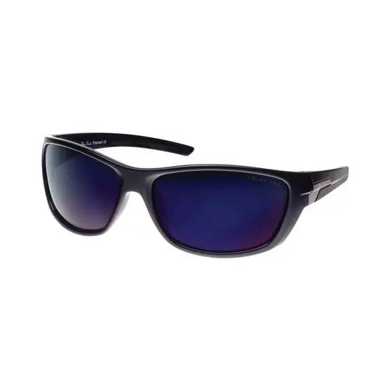 Blue Steel 4203 B02-T0S6 Men’s Polarised Sunglasses Shiny Black With Blue Mirror Lens 1 Blue Steel 4203 B02-T0S6 Men’s Polarised Sunglasses Shiny Black With Blue Mirror Lens