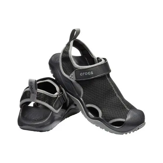 Crocs Men’s Swiftwater Deck Sandals 2 Crocs Men’s Swiftwater Deck Sandals - Image 2
