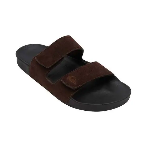 Quiksilver Leather Double Adjust Rivi Sandal 1 Quiksilver Leather Double Adjust Rivi Sandal