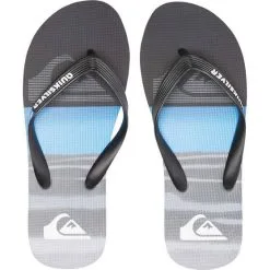 Quiksilver Men’s Molokai Panel Thongs -Kayaks Sales BCF 64014001 02 blackblue hi res