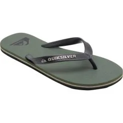 Quiksilver Men’s Molokai Thongs Green/Black 8