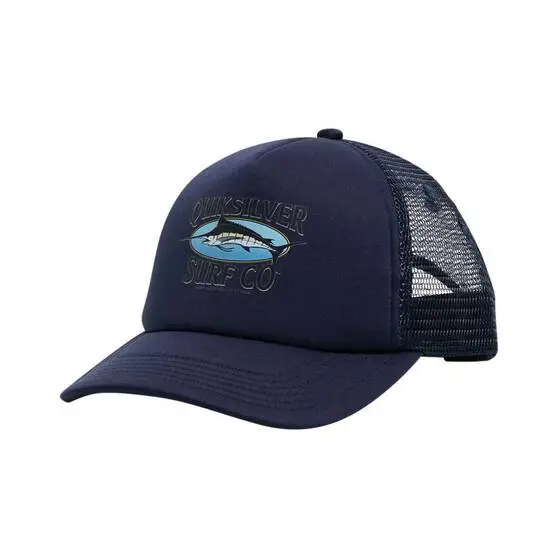 Quiksilver Youth Sea Foam Cap Navy Blazer 1 Quiksilver Youth Sea Foam Cap Navy Blazer