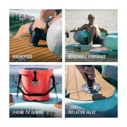 BOTE Inflatable Hangout 240 Classic 12 BOTE Inflatable Hangout 240 Classic -Kayaks Sales BCF 650134 03 hi res