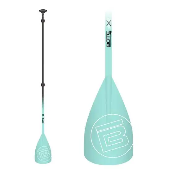 BOTE SUP Paddle Fibreglass 3 Piece Seafoam 1 BOTE SUP Paddle Fibreglass 3 Piece Seafoam