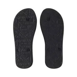 Quiksilver Men's Molokai Word Thongs 9 Quiksilver Men's Molokai Word Thongs -Kayaks Sales BCF 65032801 04 black hi res